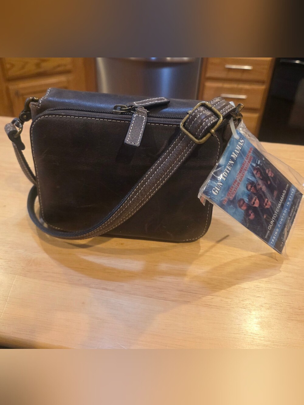 Buffalo Leather GTM Gun Tote'n Mamas Conceal Carry Purse